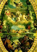 Paolo  Veronese venice triumphant Spain oil painting artist